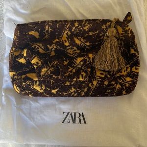 Zara clutch/makeup bag